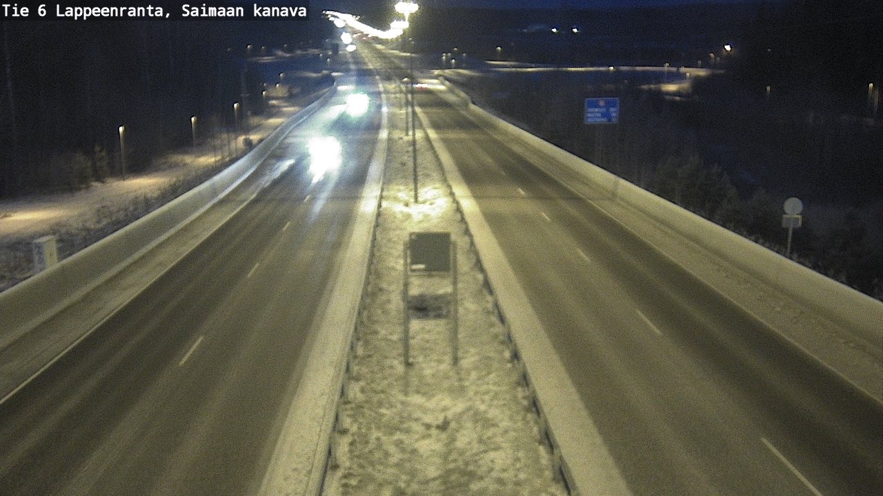 Kelikamerat Kuva Tie 6 Lappeenranta, Saimaan kanava, Lappeenranta, Etelä-Karjala