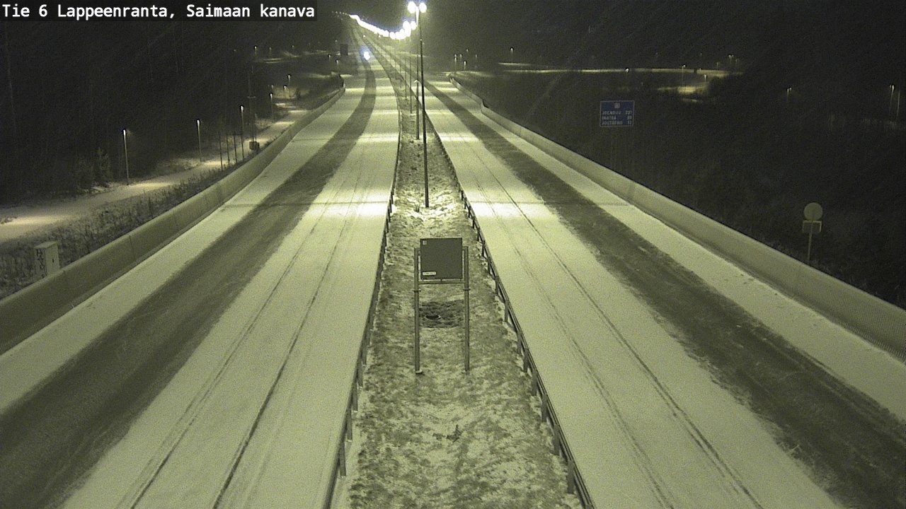 Kelikamerat Kuva Tie 6 Lappeenranta, Saimaan kanava, Lappeenranta, Etelä-Karjala