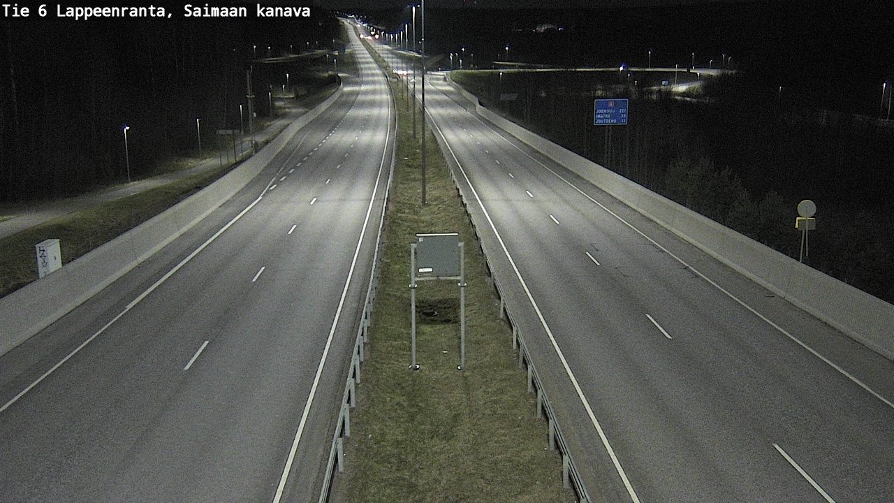 Weather Camera Image Road 6 Lappeenranta, Saimaa channel, Lappeenranta, Etelä-Karjala