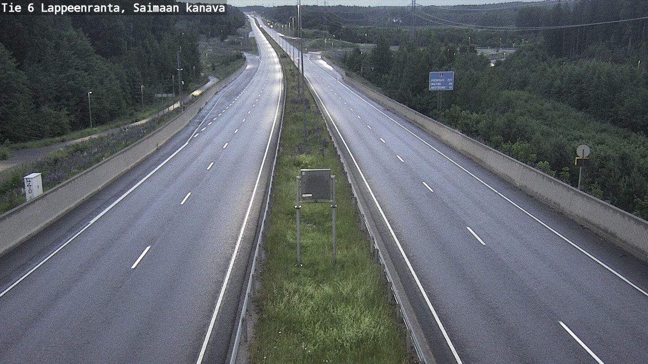 Kelikamerat Kuva Tie 6 Lappeenranta, Saimaan kanava, Lappeenranta, Etelä-Karjala