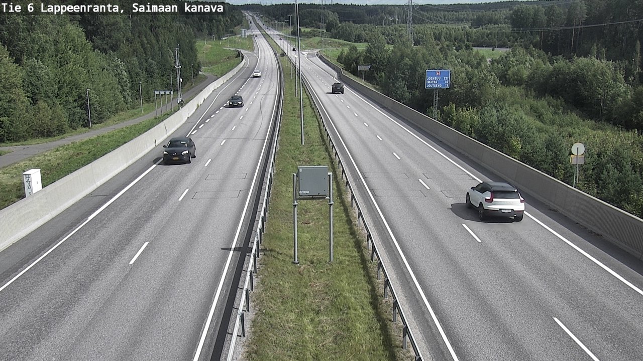 Kelikamerat Kuva Tie 6 Lappeenranta, Saimaan kanava, Lappeenranta, Etelä-Karjala