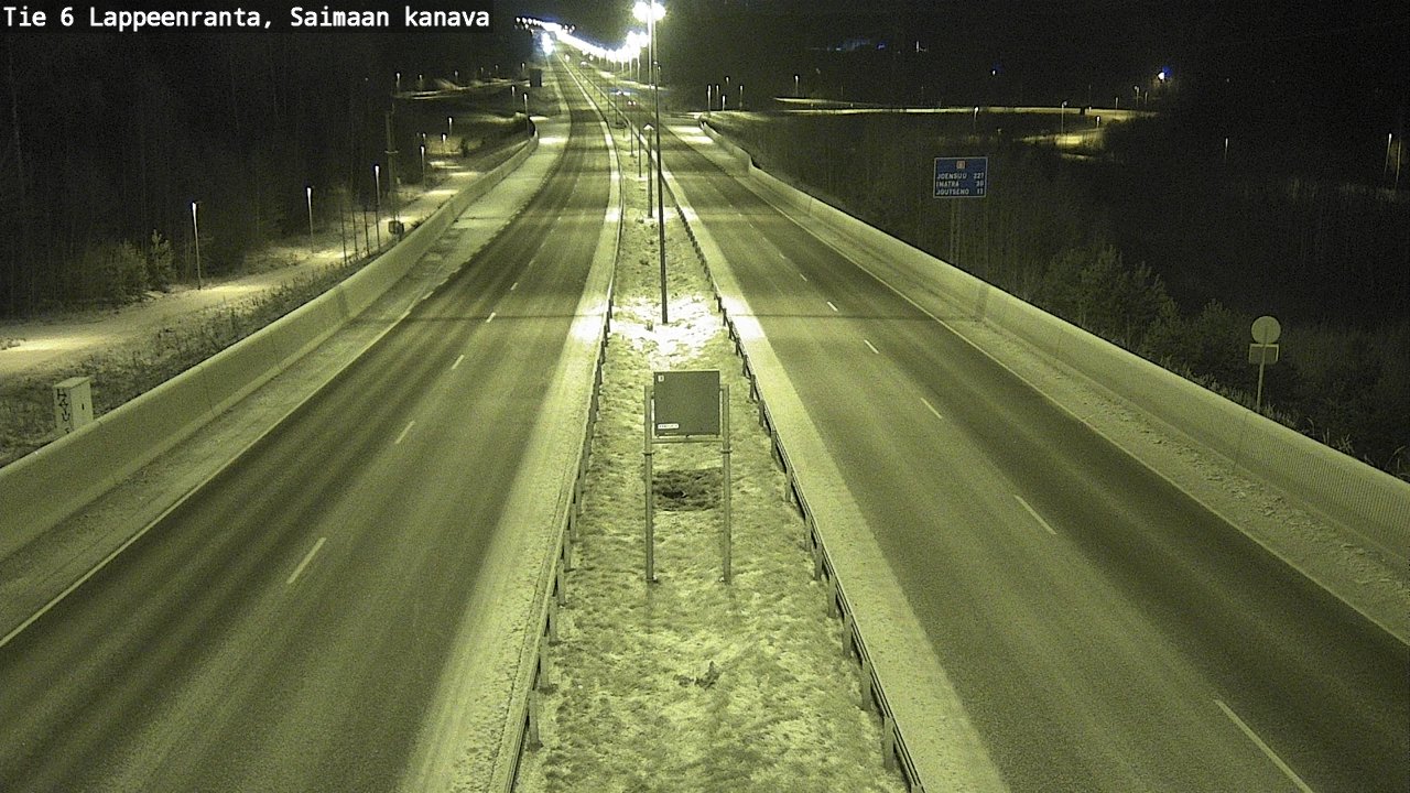 Kelikamerat Kuva Tie 6 Lappeenranta, Saimaan kanava, Lappeenranta, Etelä-Karjala