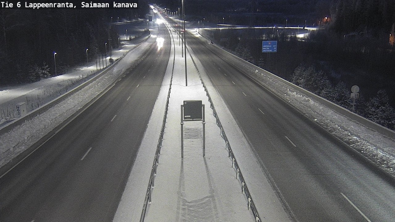 Kelikamerat Kuva Tie 6 Lappeenranta, Saimaan kanava, Lappeenranta, Etelä-Karjala