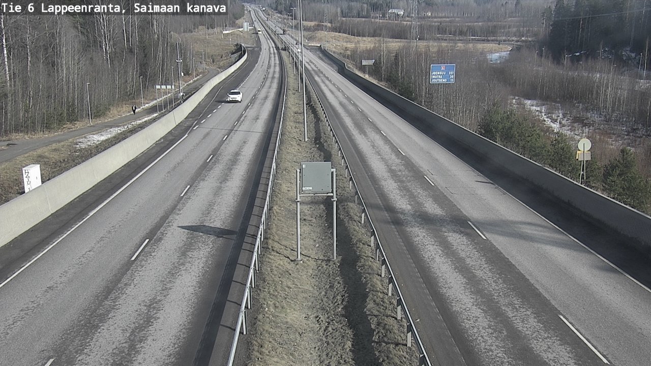 Kelikamerat Kuva Tie 6 Lappeenranta, Saimaan kanava, Lappeenranta, Etelä-Karjala