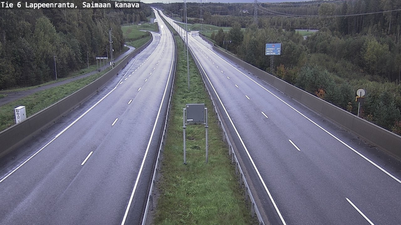 Kelikamerat Kuva Tie 6 Lappeenranta, Saimaan kanava, Lappeenranta, Etelä-Karjala
