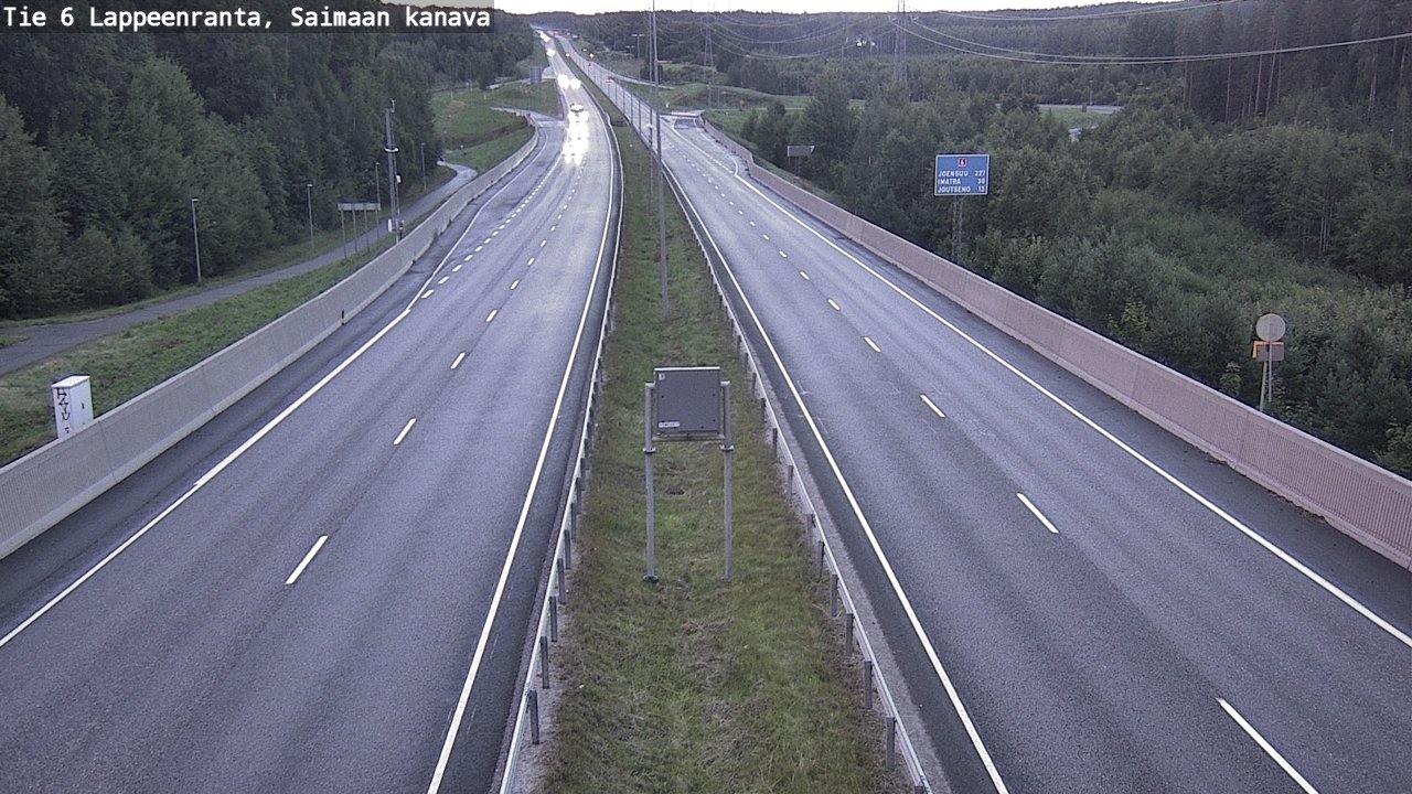 Kelikamerat Kuva Tie 6 Lappeenranta, Saimaan kanava, Lappeenranta, Etelä-Karjala