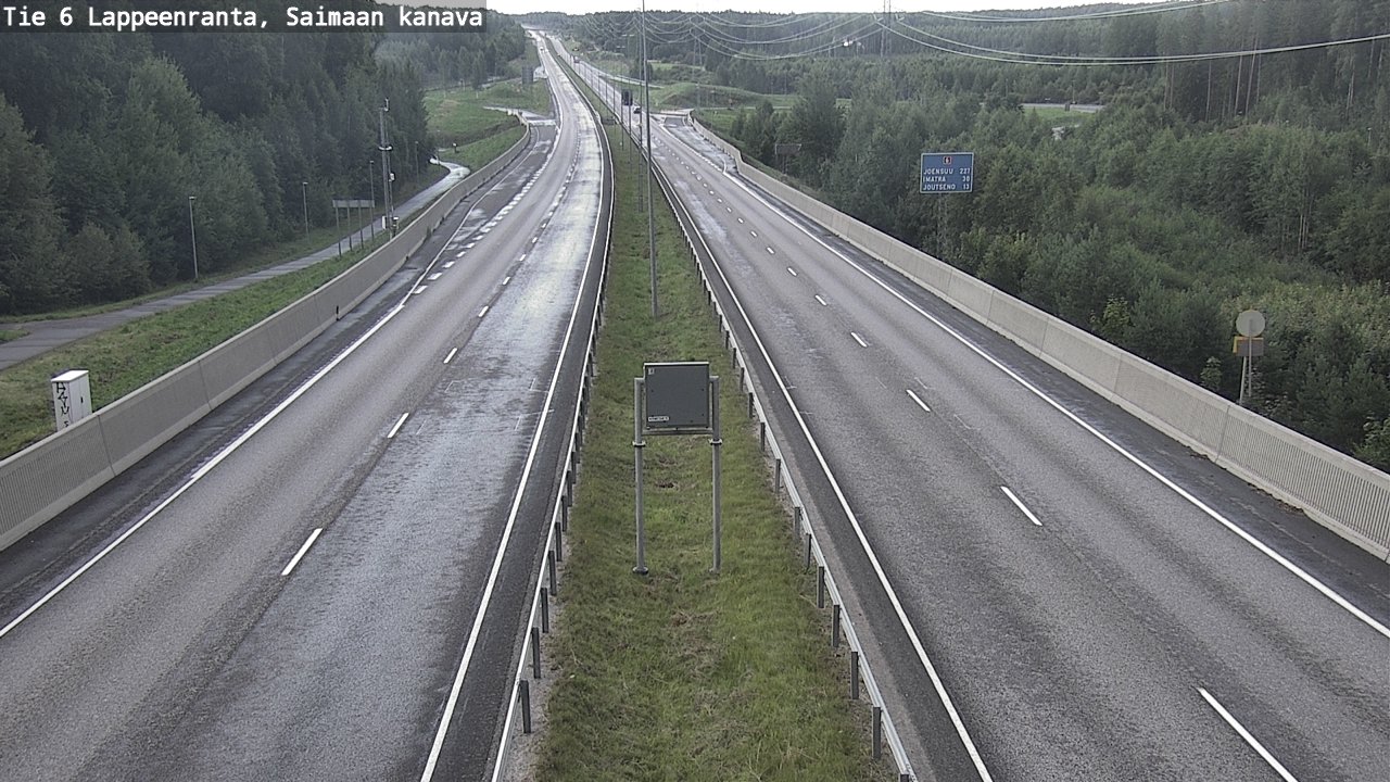 Kelikamerat Kuva Tie 6 Lappeenranta, Saimaan kanava, Lappeenranta, Etelä-Karjala