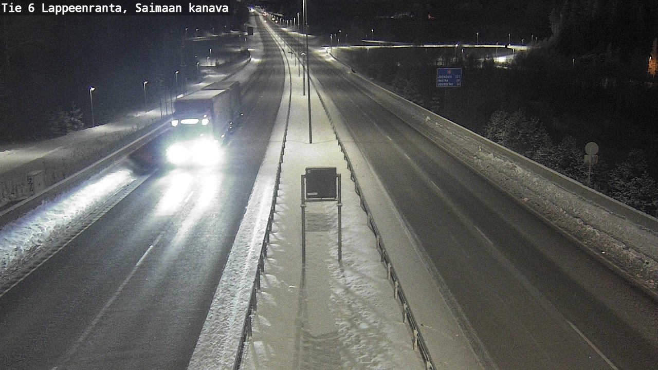 Kelikamerat Kuva Tie 6 Lappeenranta, Saimaan kanava, Lappeenranta, Etelä-Karjala