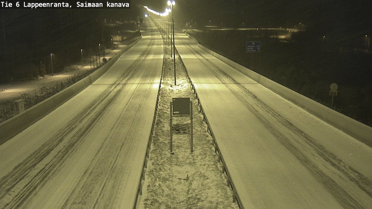 Kelikamerat Kuva Tie 6 Lappeenranta, Saimaan kanava, Lappeenranta, Etelä-Karjala