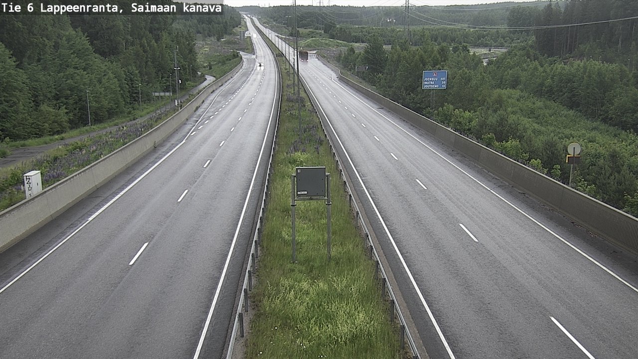 Kelikamerat Kuva Tie 6 Lappeenranta, Saimaan kanava, Lappeenranta, Etelä-Karjala