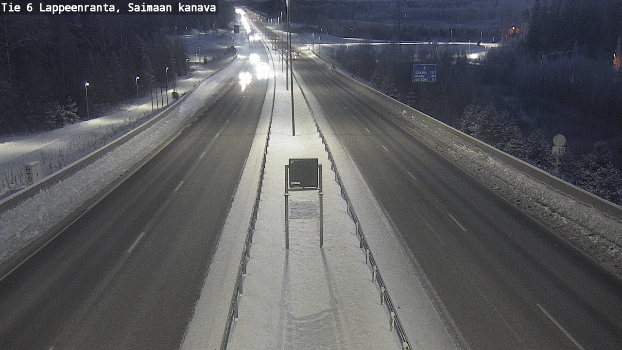 Kelikamerat Kuva Tie 6 Lappeenranta, Saimaan kanava, Lappeenranta, Etelä-Karjala