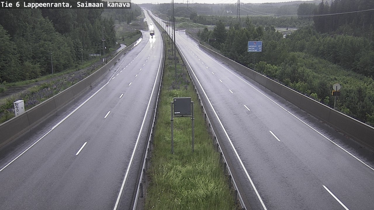Kelikamerat Kuva Tie 6 Lappeenranta, Saimaan kanava, Lappeenranta, Etelä-Karjala