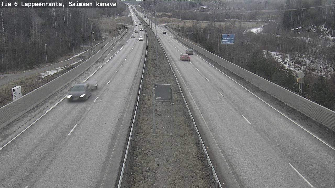 Kelikamerat Kuva Tie 6 Lappeenranta, Saimaan kanava, Lappeenranta, Etelä-Karjala