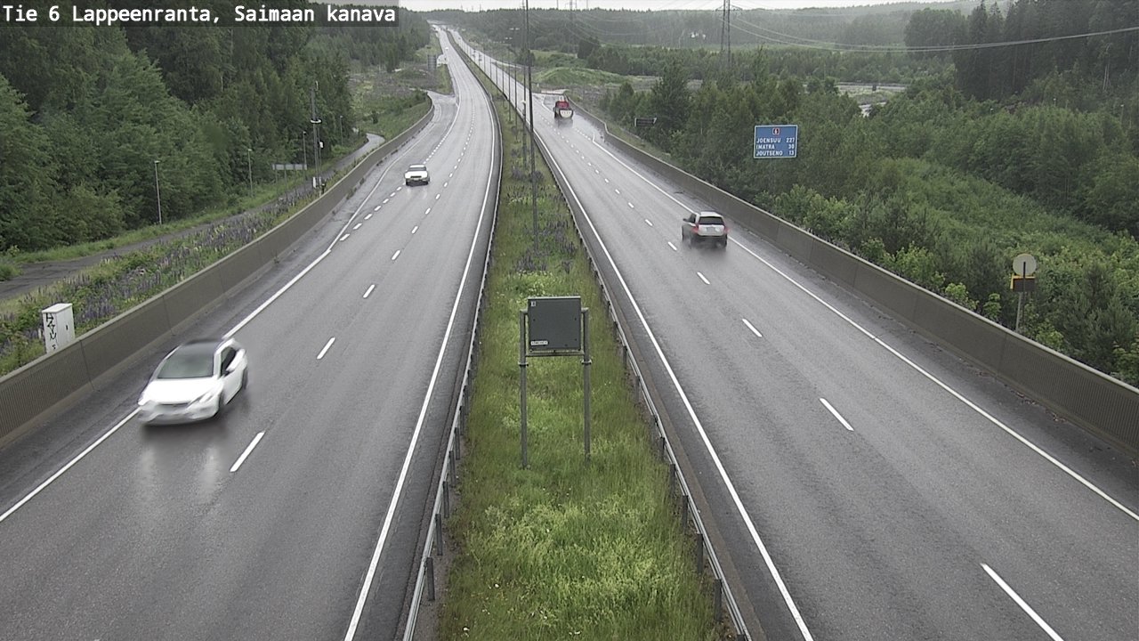 Kelikamerat Kuva Tie 6 Lappeenranta, Saimaan kanava, Lappeenranta, Etelä-Karjala