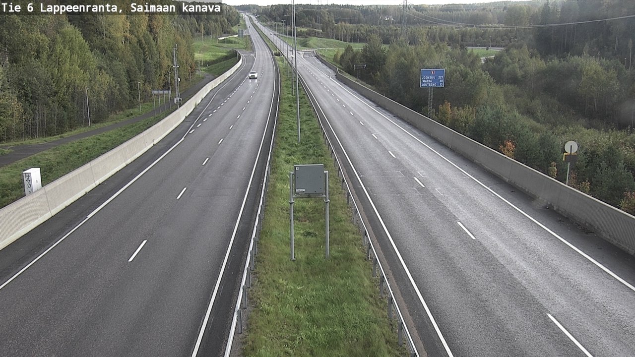 Kelikamerat Kuva Tie 6 Lappeenranta, Saimaan kanava, Lappeenranta, Etelä-Karjala
