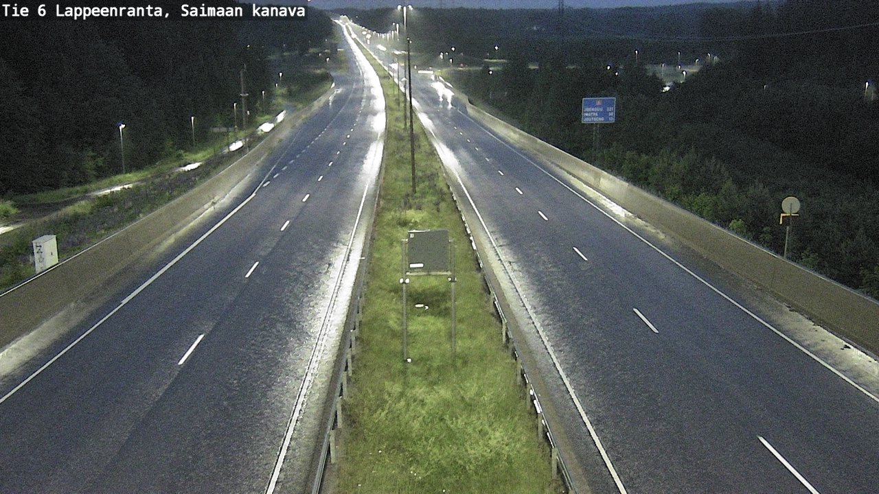Kelikamerat Kuva Tie 6 Lappeenranta, Saimaan kanava, Lappeenranta, Etelä-Karjala