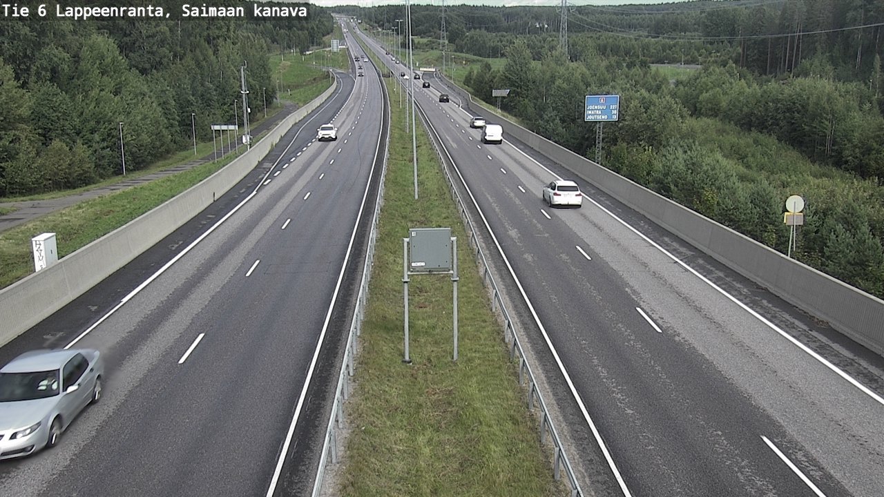 Kelikamerat Kuva Tie 6 Lappeenranta, Saimaan kanava, Lappeenranta, Etelä-Karjala