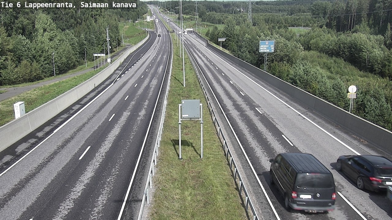 Kelikamerat Kuva Tie 6 Lappeenranta, Saimaan kanava, Lappeenranta, Etelä-Karjala