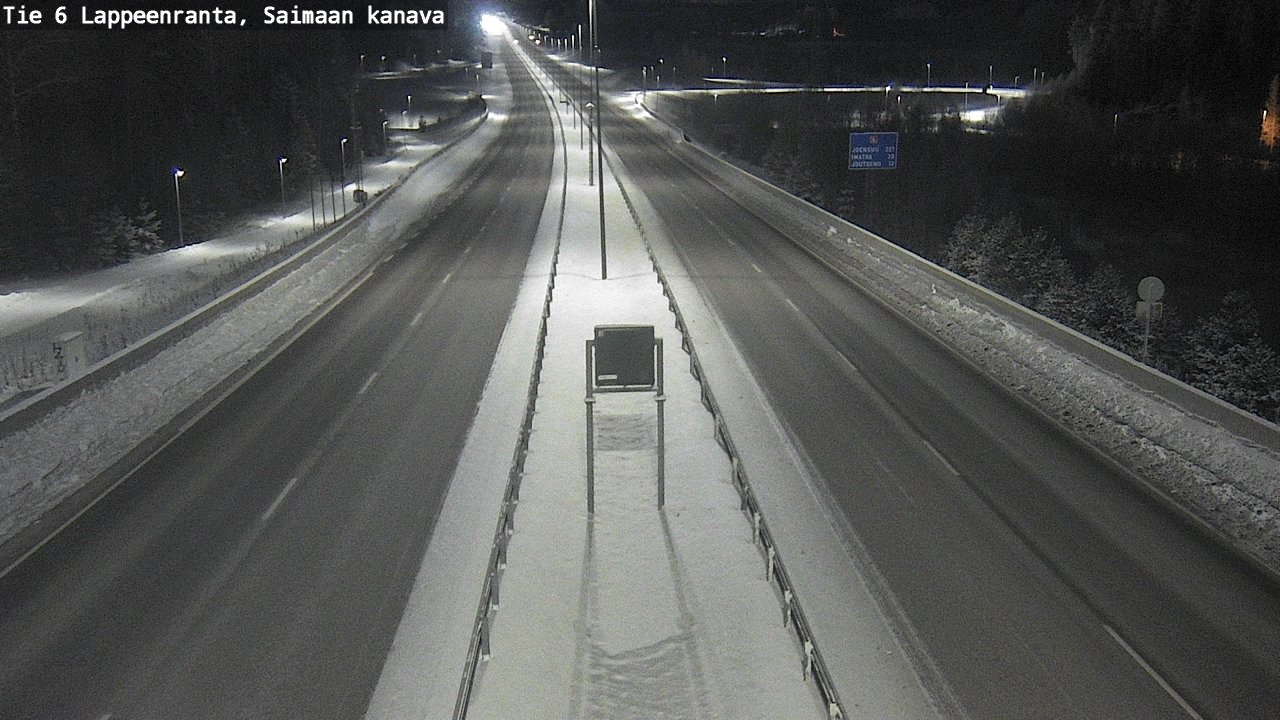 Kelikamerat Kuva Tie 6 Lappeenranta, Saimaan kanava, Lappeenranta, Etelä-Karjala