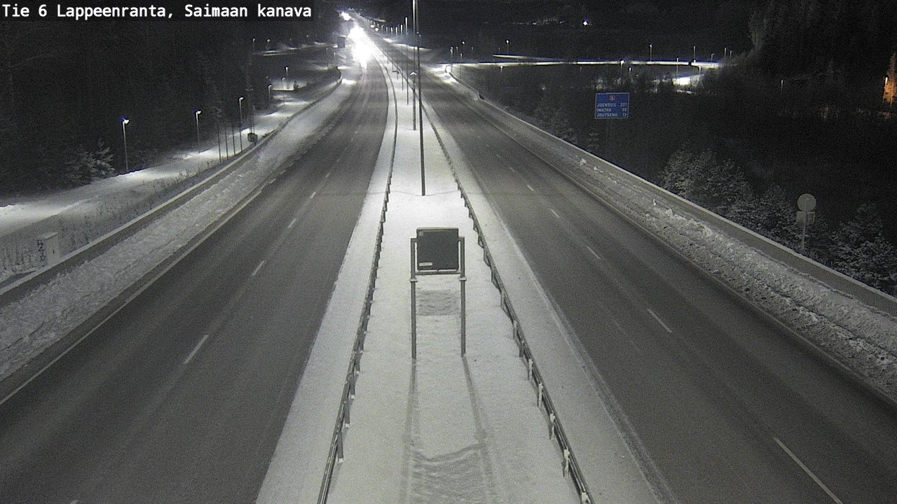 Kelikamerat Kuva Tie 6 Lappeenranta, Saimaan kanava, Lappeenranta, Etelä-Karjala