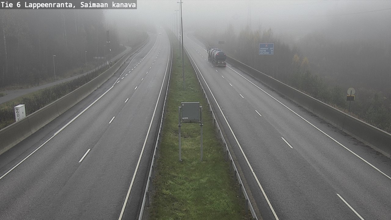 Kelikamerat Kuva Tie 6 Lappeenranta, Saimaan kanava, Lappeenranta, Etelä-Karjala