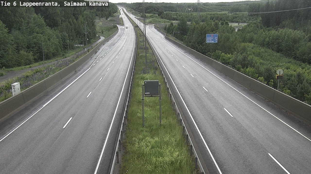 Kelikamerat Kuva Tie 6 Lappeenranta, Saimaan kanava, Lappeenranta, Etelä-Karjala