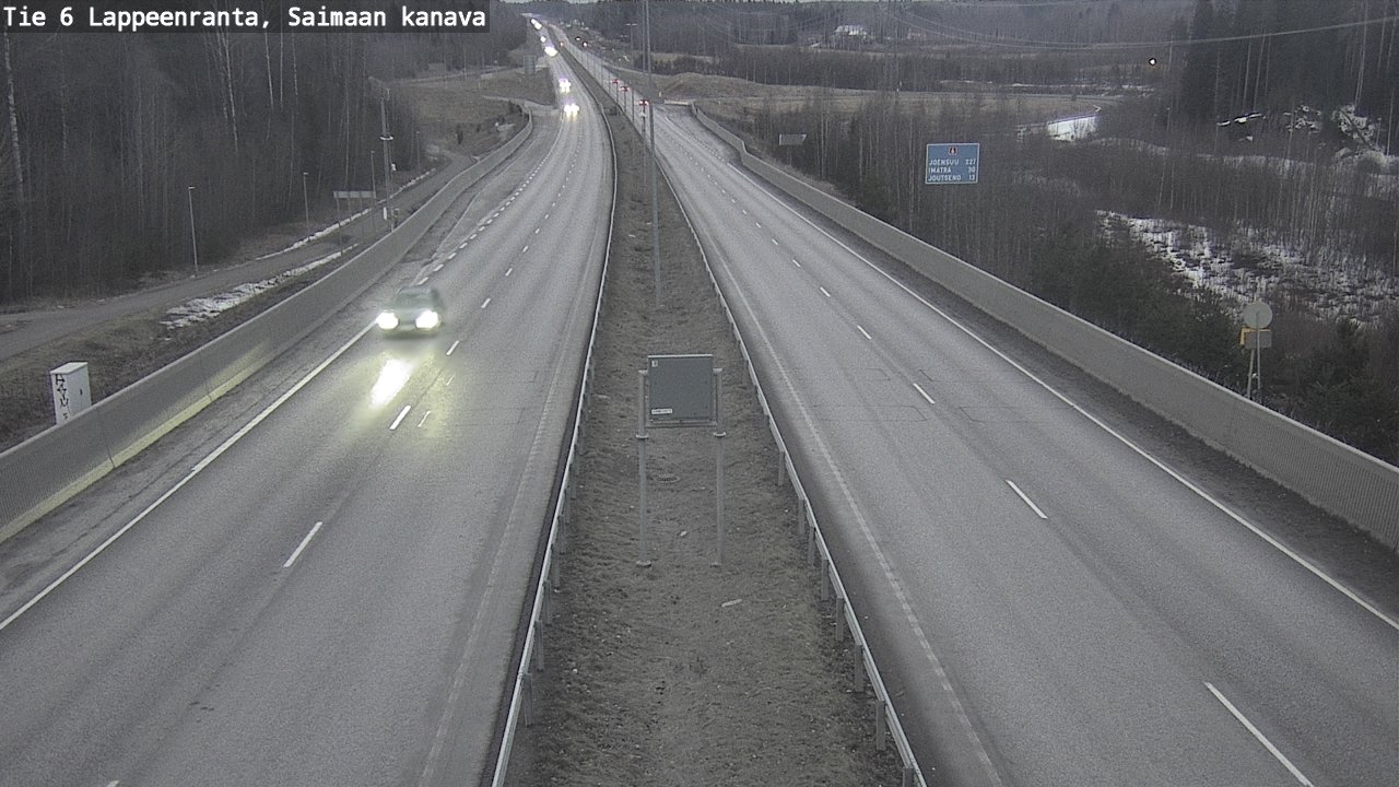 Kelikamerat Kuva Tie 6 Lappeenranta, Saimaan kanava, Lappeenranta, Etelä-Karjala