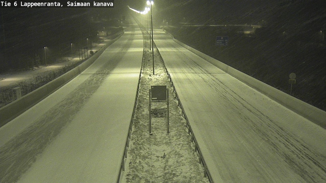 Kelikamerat Kuva Tie 6 Lappeenranta, Saimaan kanava, Lappeenranta, Etelä-Karjala