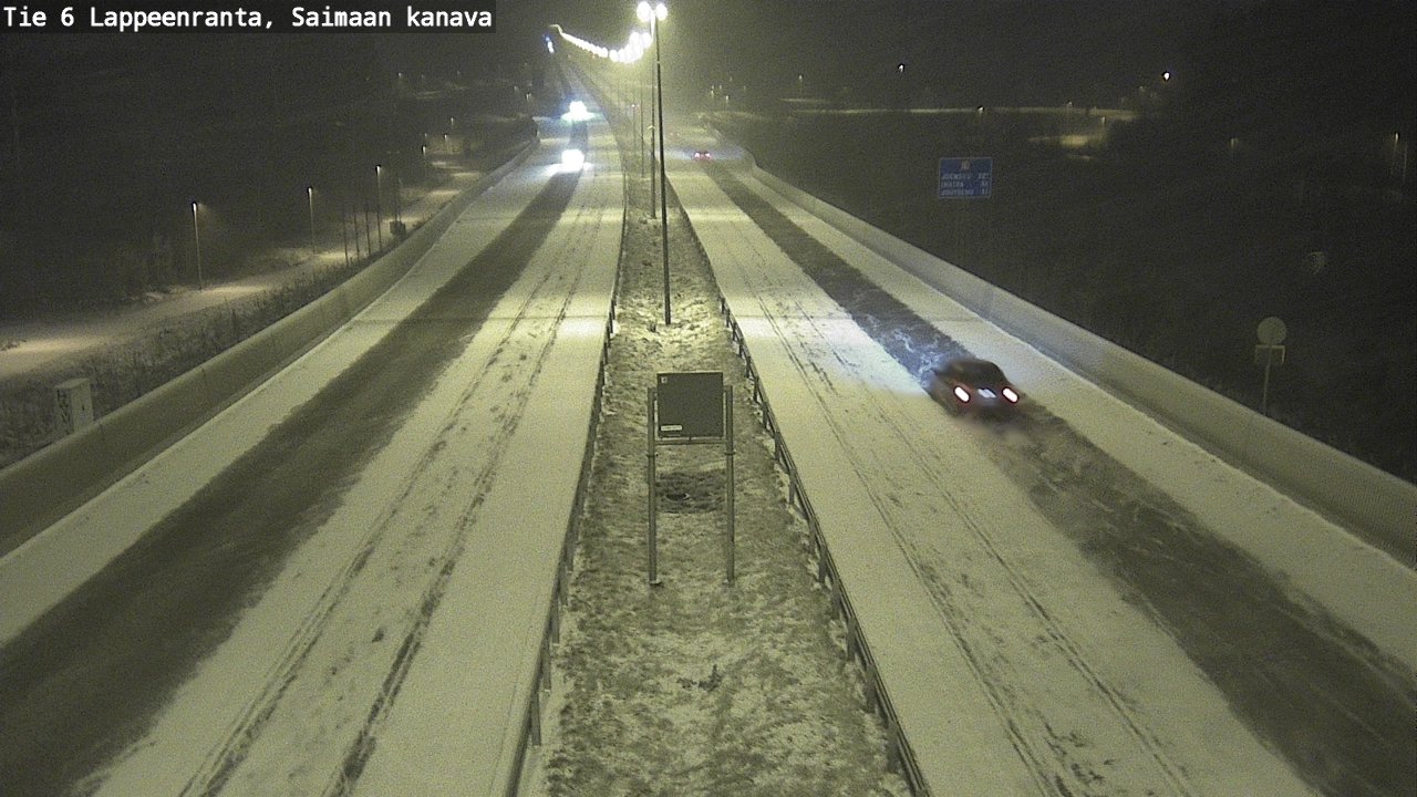 Kelikamerat Kuva Tie 6 Lappeenranta, Saimaan kanava, Lappeenranta, Etelä-Karjala