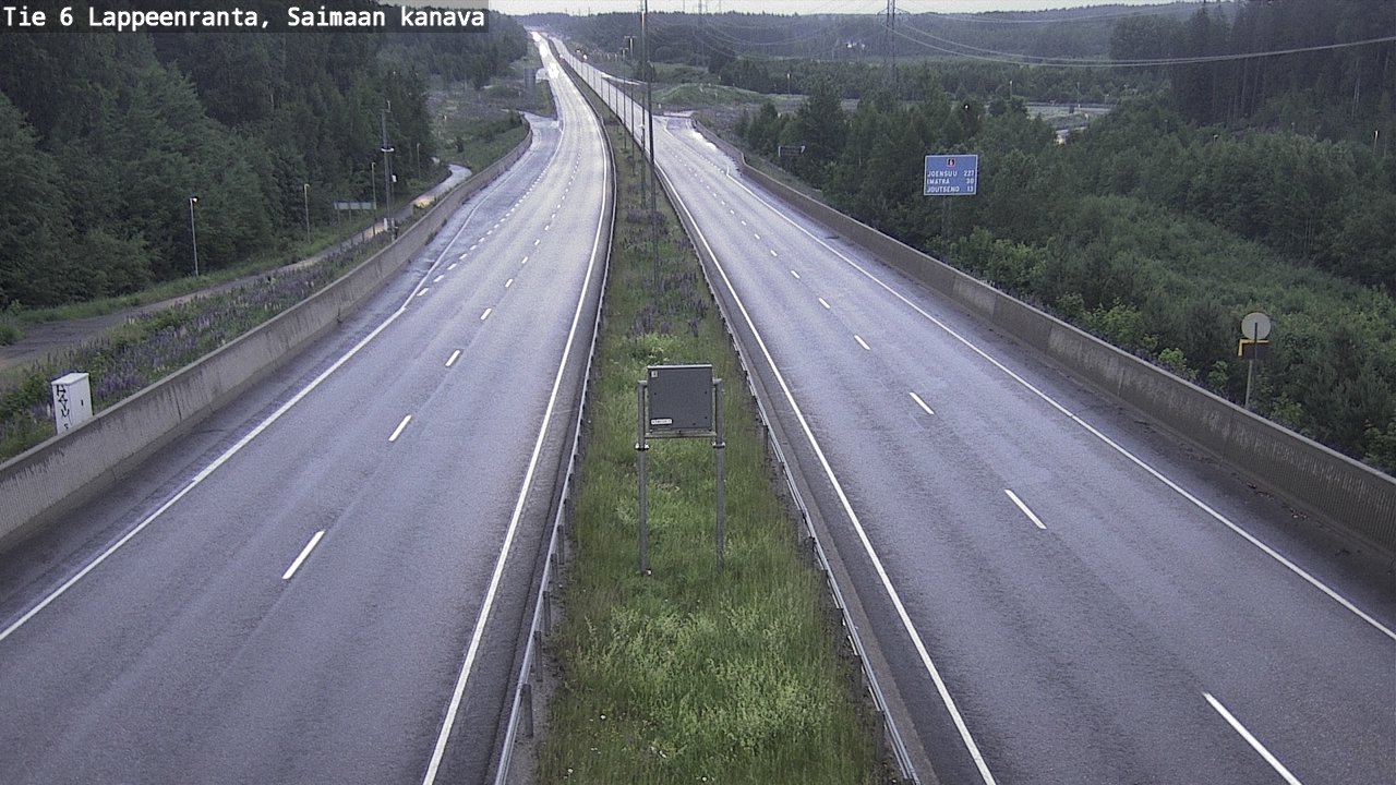 Kelikamerat Kuva Tie 6 Lappeenranta, Saimaan kanava, Lappeenranta, Etelä-Karjala