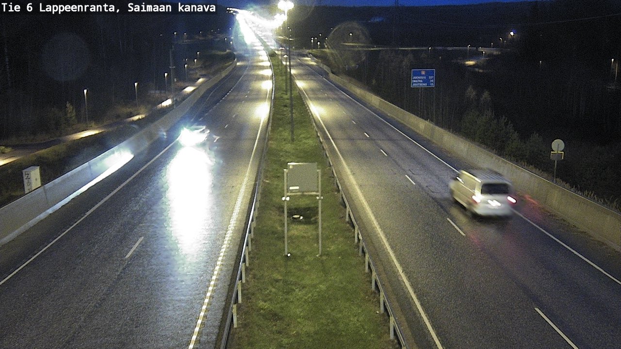 Weather Camera Image Road 6 Lappeenranta, Saimaa channel, Lappeenranta, Etelä-Karjala