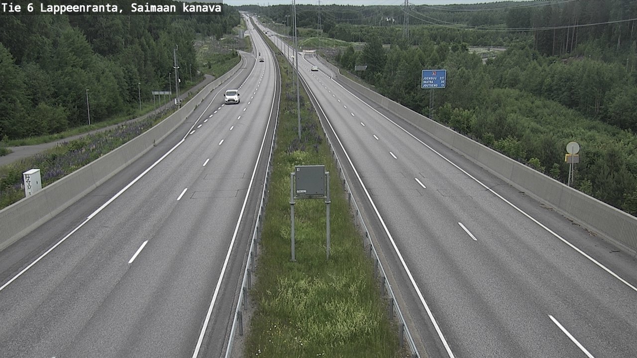 Kelikamerat Kuva Tie 6 Lappeenranta, Saimaan kanava, Lappeenranta, Etelä-Karjala