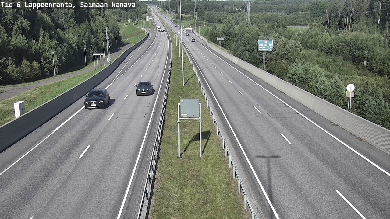 Kelikamerat Kuva Tie 6 Lappeenranta, Saimaan kanava, Lappeenranta, Etelä-Karjala