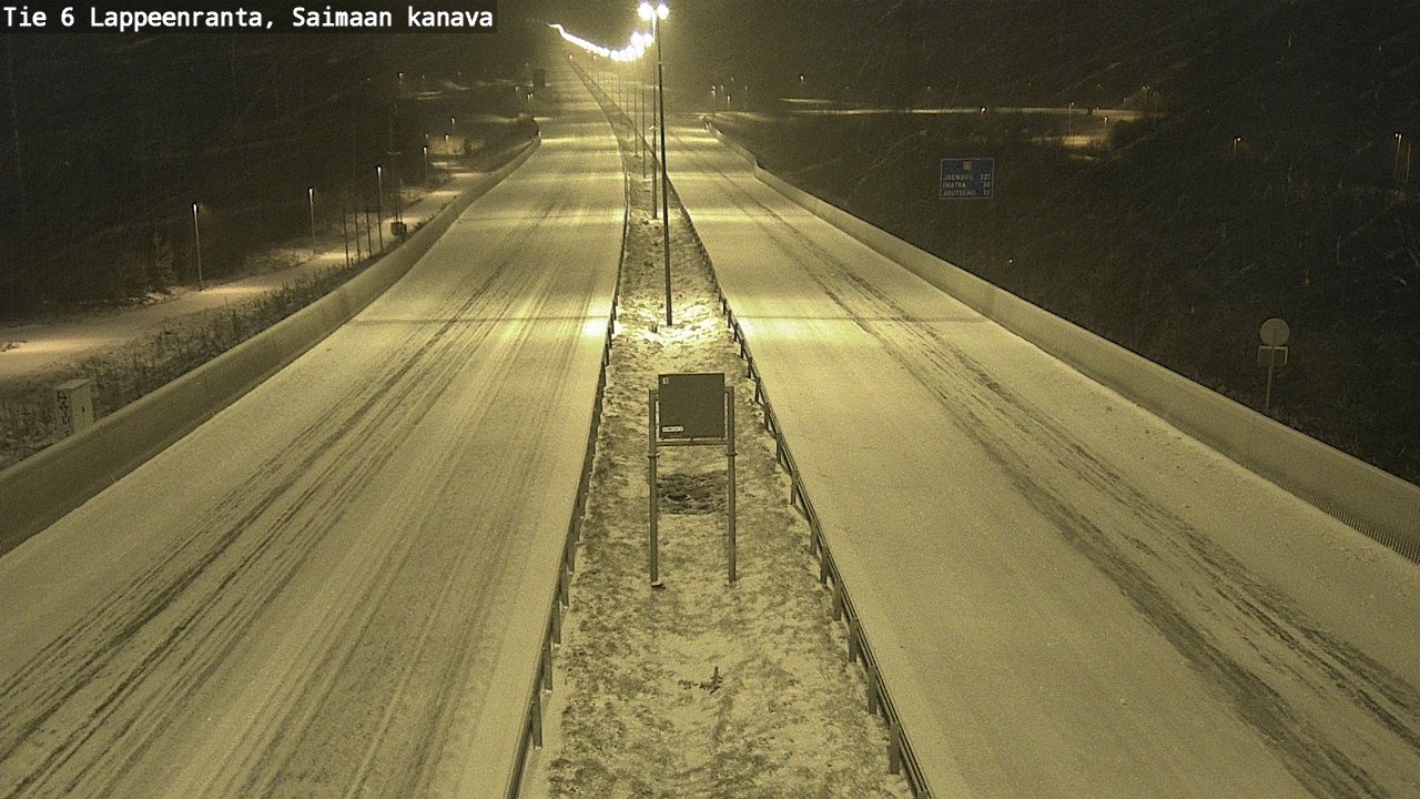 Kelikamerat Kuva Tie 6 Lappeenranta, Saimaan kanava, Lappeenranta, Etelä-Karjala