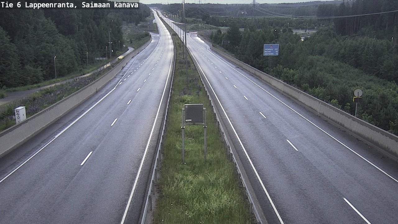 Kelikamerat Kuva Tie 6 Lappeenranta, Saimaan kanava, Lappeenranta, Etelä-Karjala