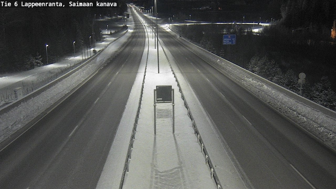 Kelikamerat Kuva Tie 6 Lappeenranta, Saimaan kanava, Lappeenranta, Etelä-Karjala