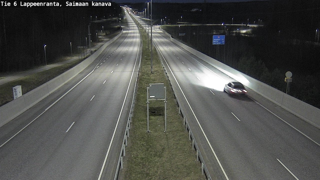 Weather Camera Image Road 6 Lappeenranta, Saimaa channel, Lappeenranta, Etelä-Karjala