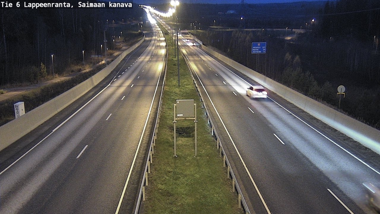 Kelikamerat Kuva Tie 6 Lappeenranta, Saimaan kanava, Lappeenranta, Etelä-Karjala