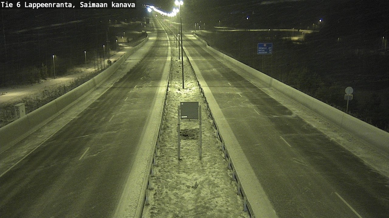 Kelikamerat Kuva Tie 6 Lappeenranta, Saimaan kanava, Lappeenranta, Etelä-Karjala