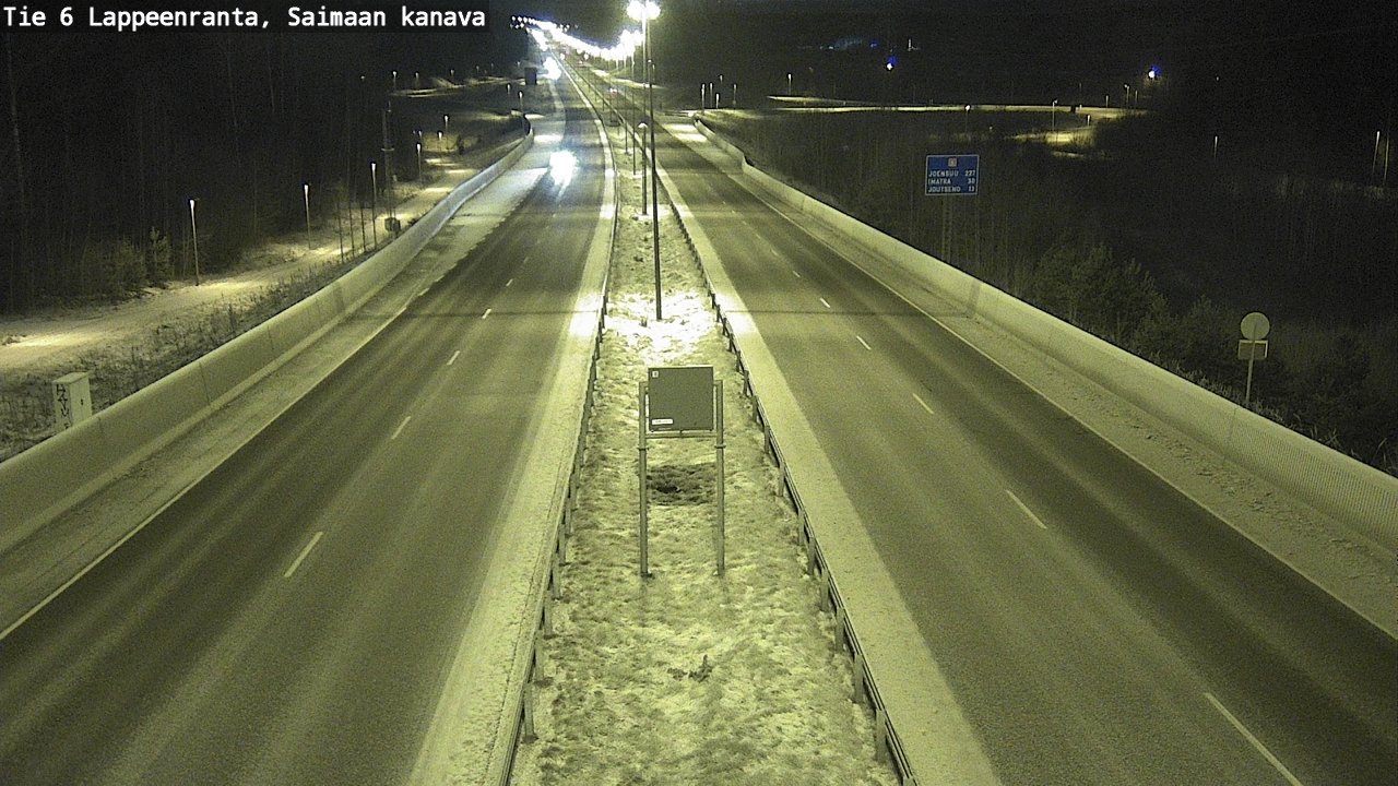 Kelikamerat Kuva Tie 6 Lappeenranta, Saimaan kanava, Lappeenranta, Etelä-Karjala