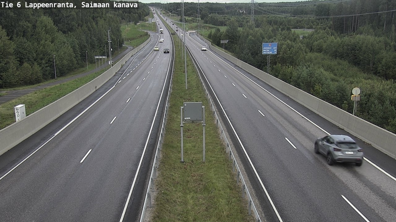 Kelikamerat Kuva Tie 6 Lappeenranta, Saimaan kanava, Lappeenranta, Etelä-Karjala