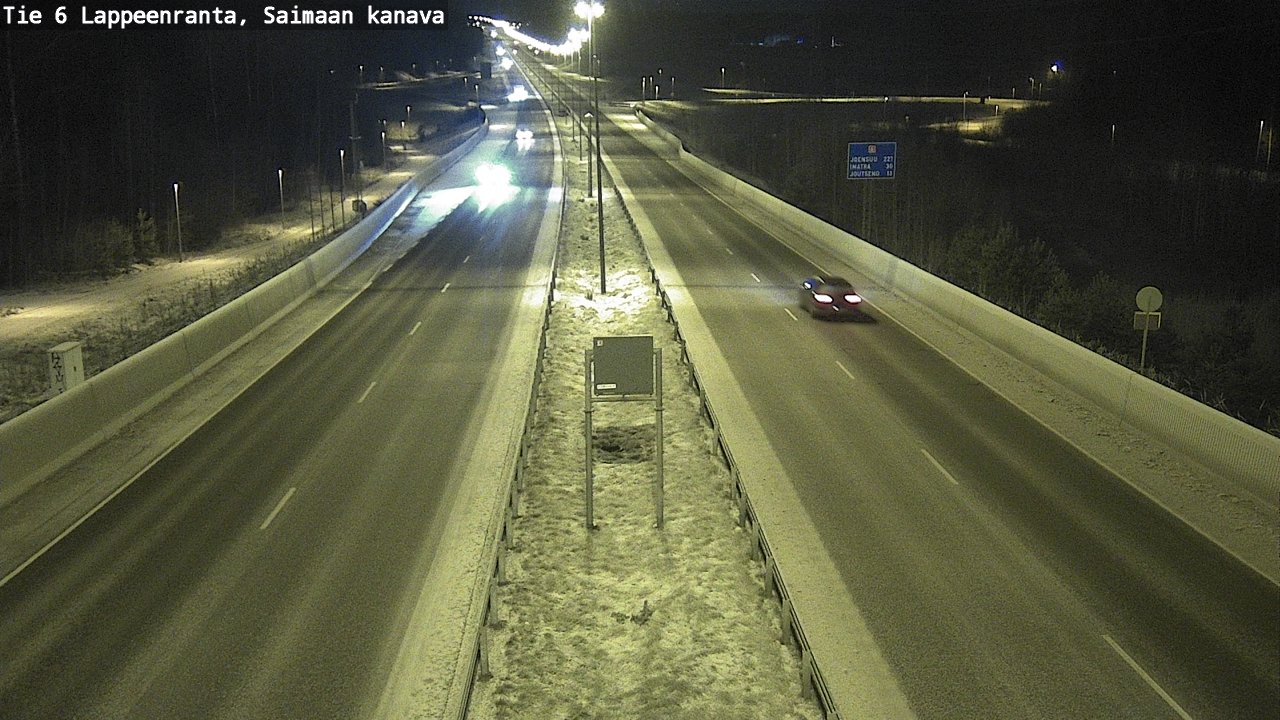 Kelikamerat Kuva Tie 6 Lappeenranta, Saimaan kanava, Lappeenranta, Etelä-Karjala