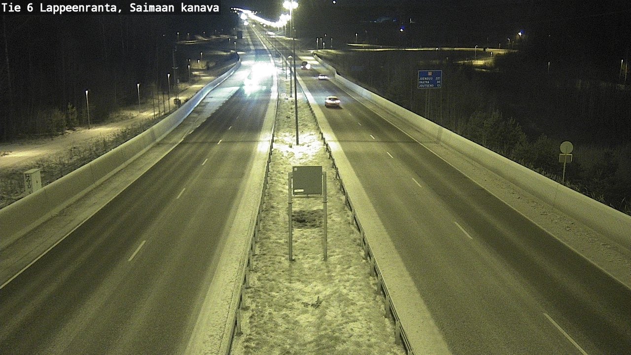 Kelikamerat Kuva Tie 6 Lappeenranta, Saimaan kanava, Lappeenranta, Etelä-Karjala