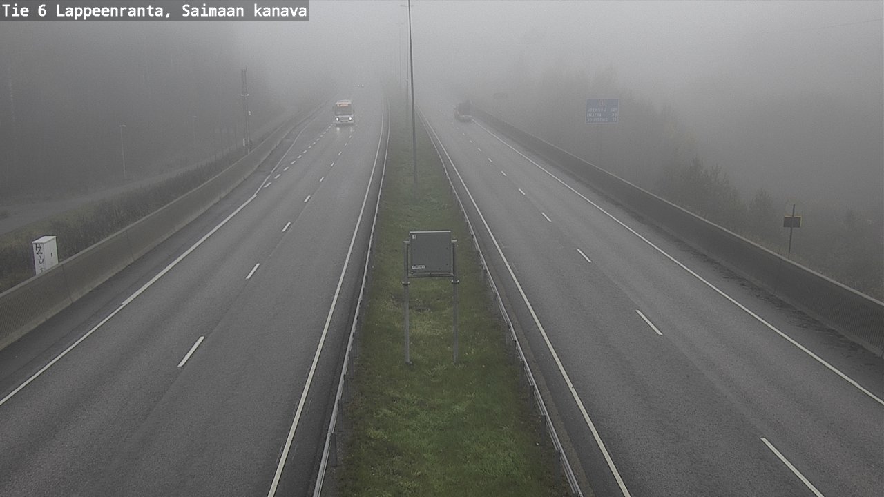 Kelikamerat Kuva Tie 6 Lappeenranta, Saimaan kanava, Lappeenranta, Etelä-Karjala