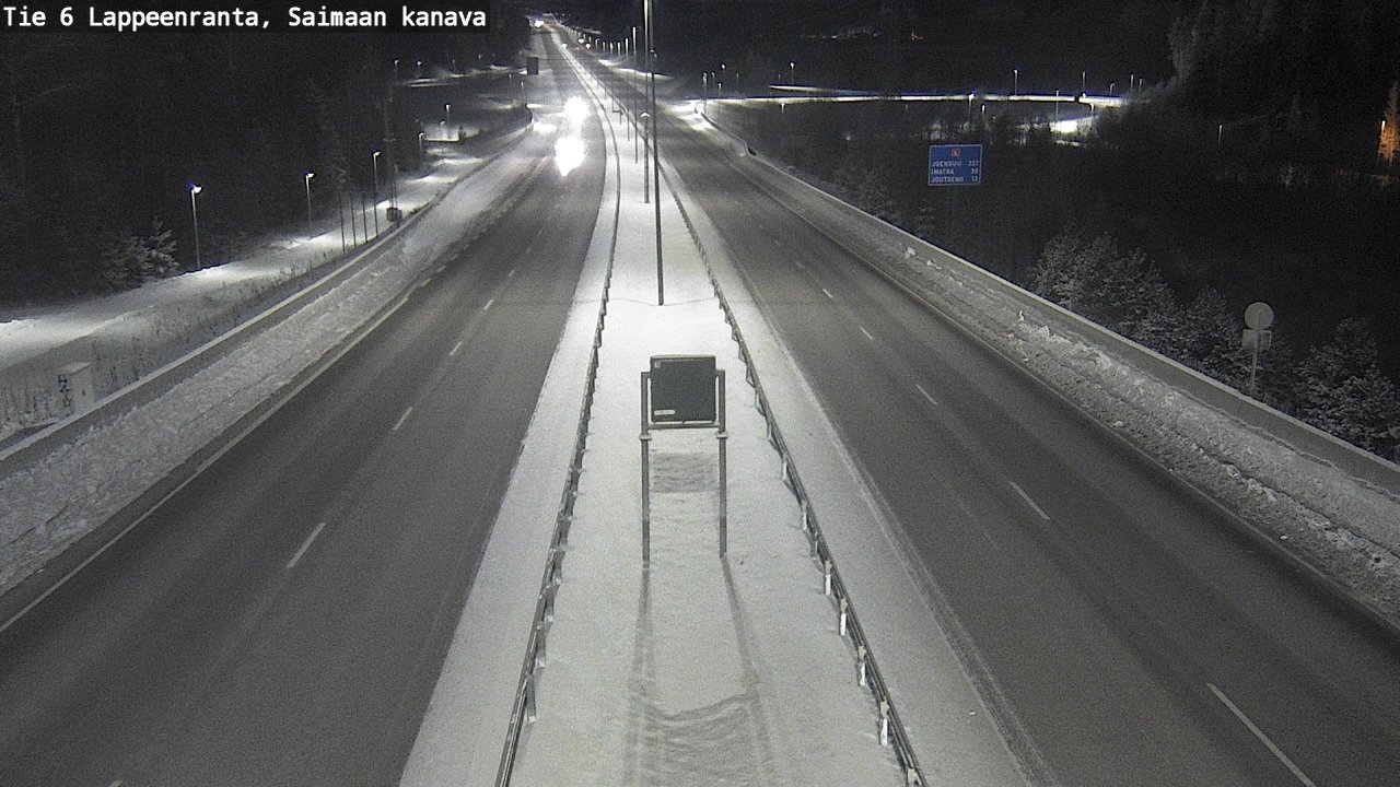 Kelikamerat Kuva Tie 6 Lappeenranta, Saimaan kanava, Lappeenranta, Etelä-Karjala