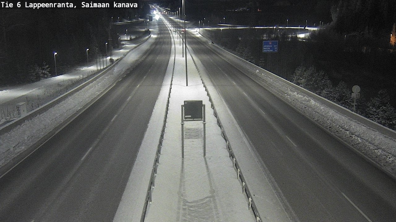 Kelikamerat Kuva Tie 6 Lappeenranta, Saimaan kanava, Lappeenranta, Etelä-Karjala