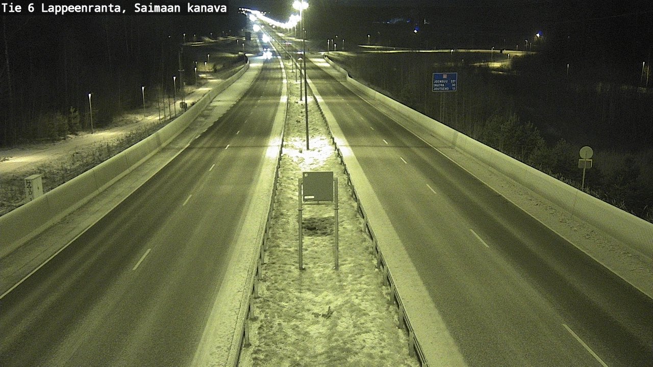 Kelikamerat Kuva Tie 6 Lappeenranta, Saimaan kanava, Lappeenranta, Etelä-Karjala