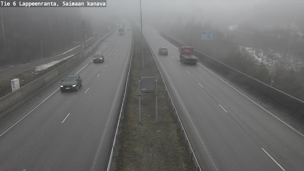 Kelikamerat Kuva Tie 6 Lappeenranta, Saimaan kanava, Lappeenranta, Etelä-Karjala