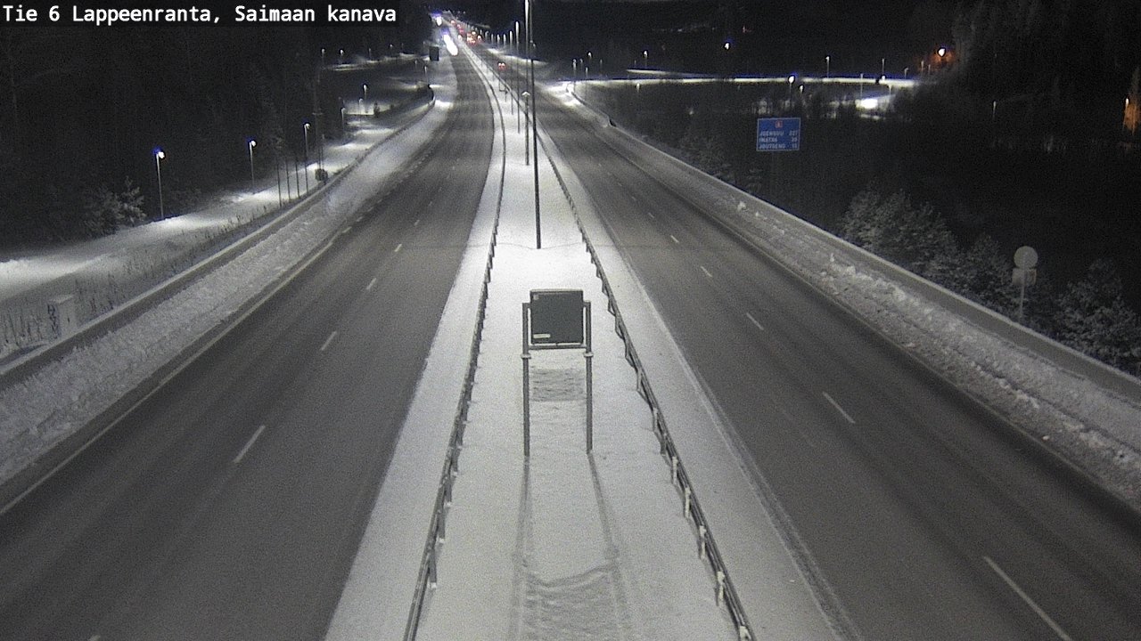 Kelikamerat Kuva Tie 6 Lappeenranta, Saimaan kanava, Lappeenranta, Etelä-Karjala