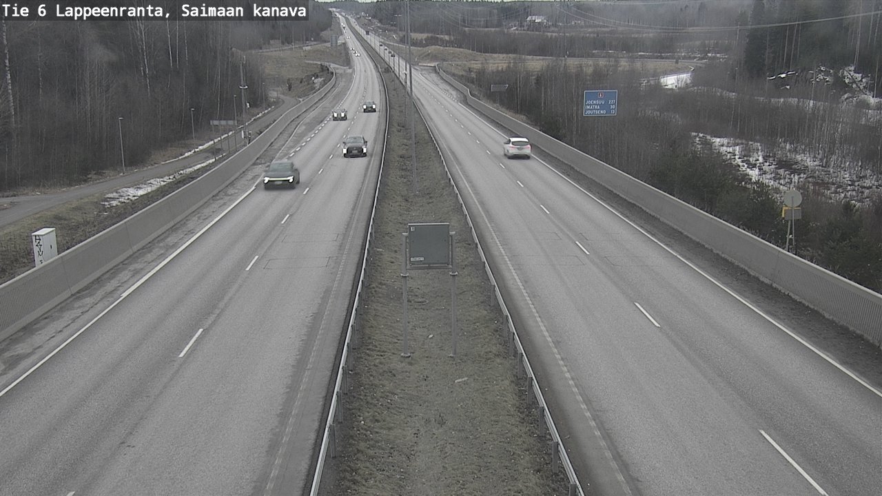 Kelikamerat Kuva Tie 6 Lappeenranta, Saimaan kanava, Lappeenranta, Etelä-Karjala